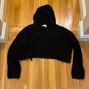 Modern citizen cropped hoodie